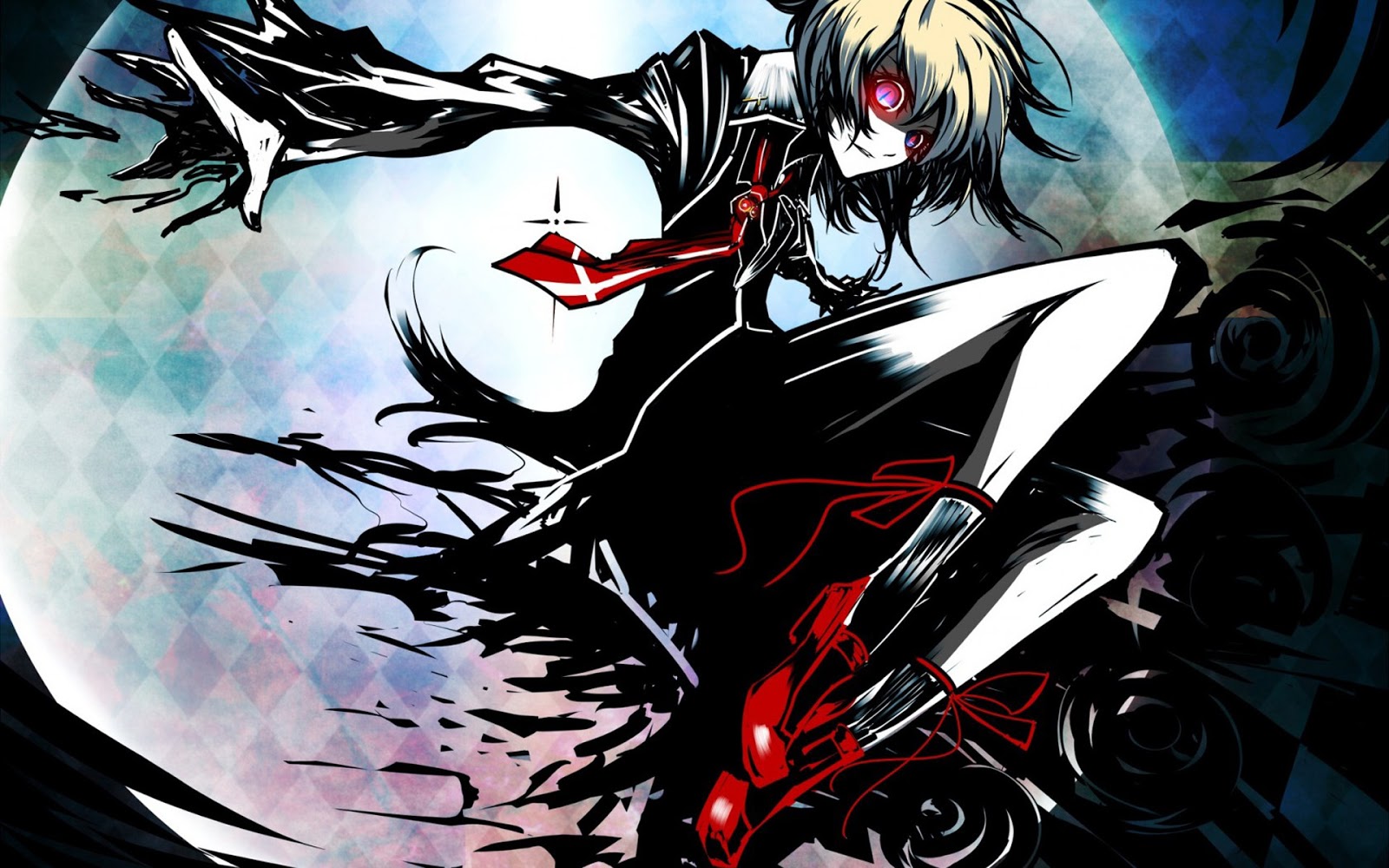 hd wallpaper: Girl in Black Dress 1233